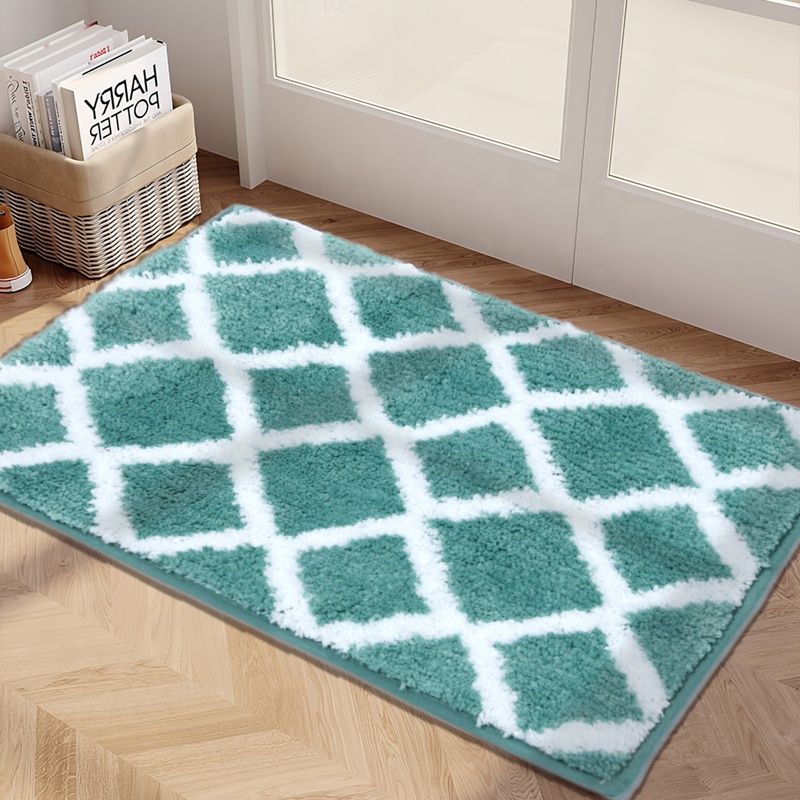 Лидер продаж, роскошный ворсовый Впитывающий Коврик Из Микрофибры 50*80 для ванной комнаты, коврик для ванной комнаты, коврики для пола из микрофибры