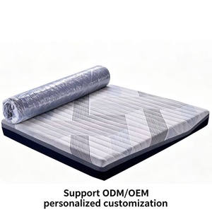 Colchón de Espuma Económico de Alta Densidad, Transpirable, Plegable y Enrollable, Colchón Duradero para Dormitorio y Hogar - Product Image 1