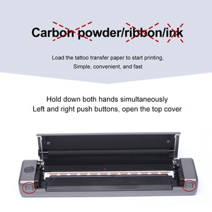 Xách tay tattoo chuyển máy in ấn hoàn hảo của dòng dự thảo và chân dung t08fs nhiệt Tattoo <span class=keywords><strong>Stencil</strong></span> máy in máy - Product Image 5