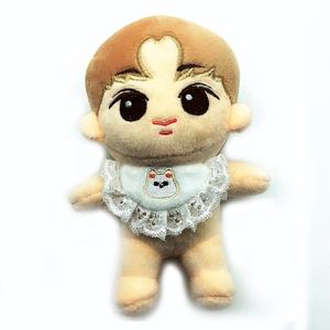 Hot sale factory plush doll toy stuffed cute baby doll toy soft stuffed Korea toy dolls