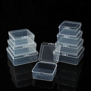 Cajas de Almacenamiento Cuadradas Transparentes de Plástico PP con Tapa para Empaque y Organización, Directo de Fábrica, Hechas en Zhejiang - Product Image 4