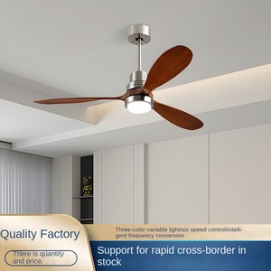 พัดลมเพดานประหยัดพลังงานใช้ในบ้านอัจฉริยะ3ใบมีดไฟฟ้ากระแสตรง DC 35W มีไฟ LED - Product Image 5