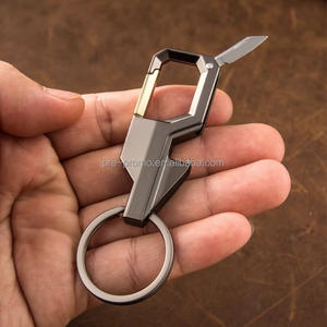Personalizado al por mayor personalizado 3 en 1 abrebotellas de metal cuchillo llavero - Product Image 6