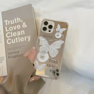 Fundas de teléfono con espejo mariposa para redmi note 11, cubierta trasera para <span class=keywords><strong>oppo</strong></span> <span class=keywords><strong>reno</strong></span> 6 4g - Product Image 2