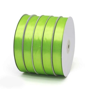 Cinta de Raso de Poliéster 100% con Estampado de Flores y Bronceado, Personalizable, para Envolver Regalos de Cumpleaños, Venta Caliente - Product Image 5