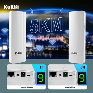 5km khoảng cách kuwfi 5.8 gam 900Mbps PTP không dây để <span class=keywords><strong>Ethernet</strong></span> cầu tầm xa điểm đến điểm ngoài trời cầu không dây với WAN cổng - Product Image 4