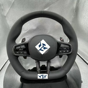Volante Deportivo con Calefacción y Luces LED Compatible con <span class=keywords><strong>BMW</strong></span> M3 M4 M5 M6 X3 X4 X5 X6 X7 <span class=keywords><strong>X8</strong></span> G01 G12 G20 G30 G80 G82 330i M340i - Product Image 2