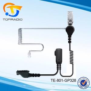 GP328 Walkie Talkie auricular para Motorola M4 GP338 GP340 GP360 GP380 GP640 GP680 Radio portátil micrófono PTT tubo de aire auricular GP328 - Product Image 2