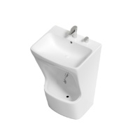 Lave-pieds moderne Wudu : Vente directe usine de bassins à pieds en céramique double couche, lavabo hygiénique Wadu, prix de gros