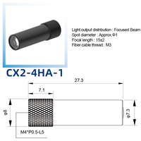 Offre Spéciale – Lentille de Précision Chanko CX2-4HA-1 à Faisceau Étroit pour Capteur à Fibre Optique Réfléchissant et Focalisation Haute Précision