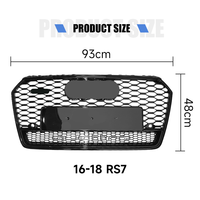 Grille avant RS7 pour Audi A7 2016-2018, fournisseur fabricant, grille Audi A7 2017
