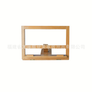 Soporte de bambú para tabletas, soporte plegable para oficina, soporte para teléfono con disipación de calor, soporte flexible para tabletas al por mayor - Product Image 4