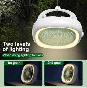 Ventilador de techo ultrafino de perfil bajo con luz, sin aspas, con motor DC cerrado, para habitaciones pequeñas - Product Image 5