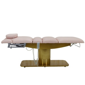 Kisen Beautiful pink Electric Spa Spa Beauty Treatment Chair <b>Bed</b> Massage Salon Waxing <b>Lash</b> <b>Bed</b> 3 Motors - Product Image 1