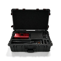 Capteur laser de surveillance de déplacement de fondations de châteaux anciens, capteur de mesure laser IP66 sans fil multipoint, alerte de déformation et de sérénité des structures