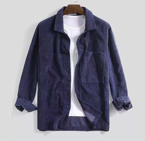 <strong>Men's</strong> <strong>Corduroy</strong> 100%Cotton <strong>Shirt</strong> , Long Sleeve with Chest Pocket . Winter Item - Product Image 4