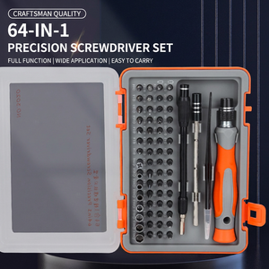 64 In 1 Precision <b>Screwdriver</b> Set With Interchangeable Bits For Phone Tablet Repair - Product Image 1