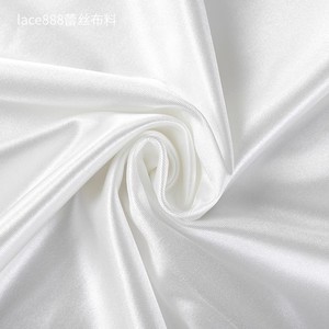 Usine directe 250gsm Satin Spandex sous-vêtements tissu 100% Polyester brillant brillant lisse chaîne tricoté pour les filles pour les mariages - Product Image 4