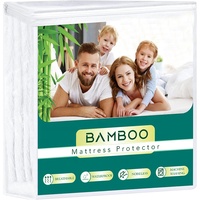 Couvre-matelas imperméable QUEEN KING en bambou de qualité supérieure drap de lit en éponge pour adulte couvre-matelas de lit de bébé