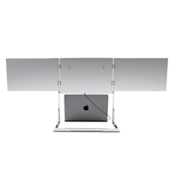 Moniteur portable triple écran 16 pouces 2560*1600 72% NTSC 400 Nits 60 Hz Écran LCD pour les entreprises