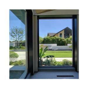 Finestra a Battente in Alluminio con Zanzariera Termoisolante per Uso Residenziale, Design con Cerniera a Perno, Certificata Energy Star - Product Image 1