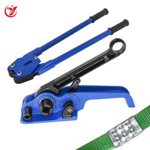 Facile da usare in acciaio silenzioso <span class=keywords><strong>PET</strong></span> reggiatrice manuale tenditore manuale pinze 12-19mm di larghezza imballaggio manuale buona potenza mordente - Product Image 1