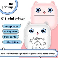 Imprimante photo et d'étiquettes thermiques mini portable transfrontalière pour chaussures d'enfants avec interface