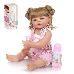 Muñeca Bebé Realista <span class=keywords><strong>de</strong></span> 55 cm, Linda Muñeca <span class=keywords><strong>de</strong></span> <span class=keywords><strong>Silicona</strong></span> Suave, Juguetes <span class=keywords><strong>de</strong></span> Bebé <span class=keywords><strong>Reborn</strong></span> para Niñas, Venta al Por Mayor - Product Image 2