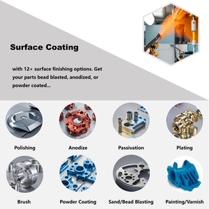 Hochwertige Aluminium legierung Metall bearbeitete Teile 5-Achsen-<span class=keywords><strong>CNC</strong></span>-Bearbeitungsteile - Product Image 5