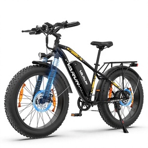 Vélo électrique urbain VARUN à longue portée de 120 km, 7 vitesses, en alliage, pour adultes, cadre en acier au carbone avec moteur à moyeu arrière, fabriqué en Chine - Product Image 1