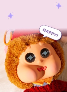 Nouveauté 2026 : Pendentif intelligent en peluche IA, porte-clés parlant intelligent Pupu Face, jouet éducatif racontant des histoires, poupée en peluche de coton - Product Image 3