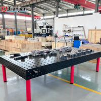Table de soudage 3D modulaire D28 détachable, haute précision, durable et résistante à l'usure pour l'assemblage et la soudure de métaux de précision