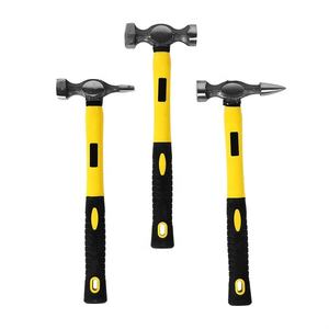 Haute qualité Portable marteau Dolly ensemble 7 pièces jaune noir carrosserie Dent marteaux marteau Dent corps garde-boue ensemble d'outils - Product Image 6