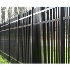 Parete di lusso esterno su misura per interni in alluminio tubo in acciaio metallo ferro battuto recinzione pannelli vendita - Product Image 2