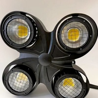 Projecteur COB étanche IP65 400W, 4x100W blanc chaud, DMX512, pour scène extérieure, éclairage d'ambiance pour mariage, concert
