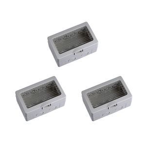 กล่องรวมสายไฟโกลก้าชุด 3 ชิ้น กล่องพลาสติก IP55 สำหรับซีรีส์แมติกซ์ - Product Image 1