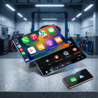 Radio Universal para Auto de 10 Pulgadas con Pantalla IPS, WiFi Integrado, Android 15, GPS, Unidad Principal con Pantalla Táctil 2-Din, Negro
