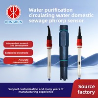 Capteur de qualité de l'eau en ligne Shandong Dongrun Instrument, en plastique, haute précision, pour eau purifiée, eau circulante et eaux usées domestiques
