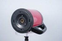 Bouilloire électrique sans fil de couleur rouge, lumière LED, arrêt automatique, contrôle de la température, capacité de 2,0 L, puissance de 1500 W pour la cuisine à domicile