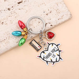 电影电视《陌生人》纪念品钥匙扣 东西钥匙圈 金属合金卡通钥匙扣 - Product Image 6