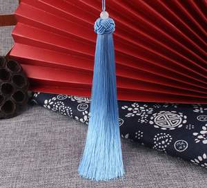 34 cm in Nylon per maglieria verticale <span class=keywords><strong>con</strong></span> frangia liscia di nappine <span class=keywords><strong>con</strong></span> Design ananas per feste <span class=keywords><strong>con</strong></span> decorazioni per tende a forma di borsa lanterna - Product Image 2