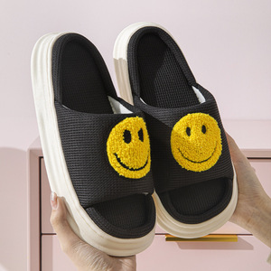 Chaussons en coton à manches ouvertes en lin - Idéaux pour la maison, confortables, antidérapants, avec une bonne respirabilité pour l'intérieur. - Product Image 6