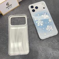 Coque de téléphone motif étoile pour iPhone 17 Pro Max, antichoc, anti-rayures, protection de l'objectif, design tendance, nouveauté 2026 2027
