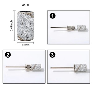 Bandas de lijado para uñas, máquina eléctrica para uñas, brocas para taladro de uñas, removedor de esmalte acrílico y gel UV - Product Image 3