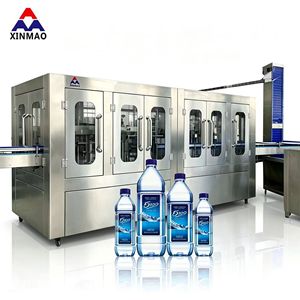 Máquina de Llenado de Agua Totalmente Automática <span class=keywords><strong>XM</strong></span> 3 en 1, 15000-18000 BPH, Agua Pura/Mineral, Precio de Fábrica - Product Image 1