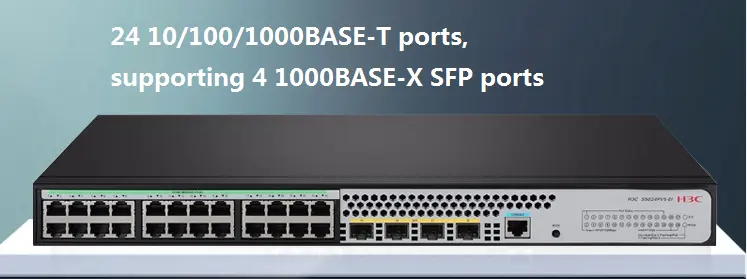 H3C S5120V3-28P-SI ग्रीन बुद्धिमान गीगाबिट नेटवर्क प्रबंधन उद्यम ईथरनेट स्विच