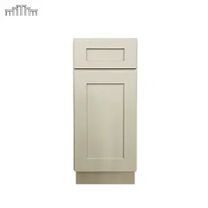 American RTA Kitchen Cabinet Stock Warehouses Ready Made Kitchen Cabinets Gray Shaker Cabinets With DTC Soft Closing Accessories
