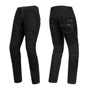 TNAC Customized New Design Urban Men's Denim Riding Motorbike Riding Jeans Pants Males