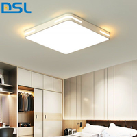 Lustre LED de haute qualité, style nordique minimaliste moderne, pour chambre à coucher et salon, base en fer, indice de protection IP33, 3500K, blanc chaud