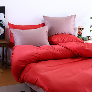 Juego de Ropa de Cama de Lujo de Cinco Estrellas, 100% Algodón Percal Satinado, Moderno, 200 Hilos, Incluye Funda Nórdica y Sábana - Product Image 5